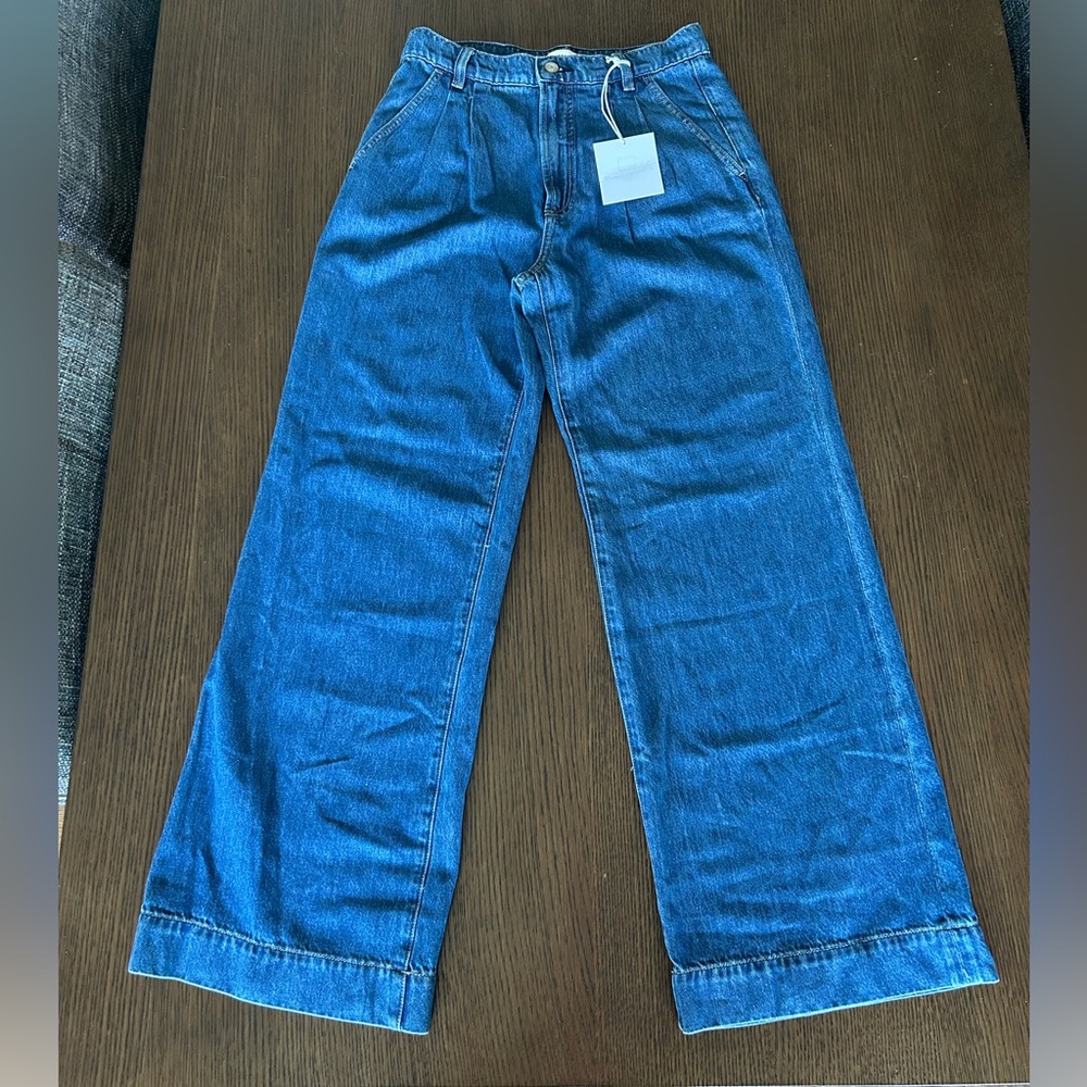 Pistola Classic Blue Wide Leg Jeans